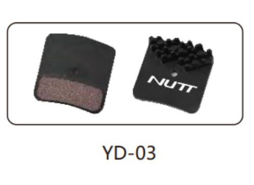 NUTT 4 Piston Brake Pads