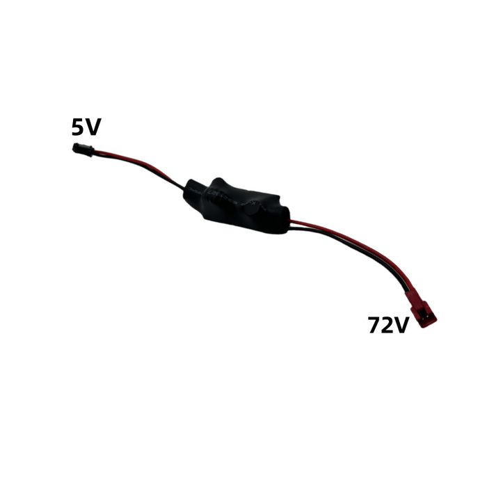 DC converter Step down 72V-5V/12V for Light