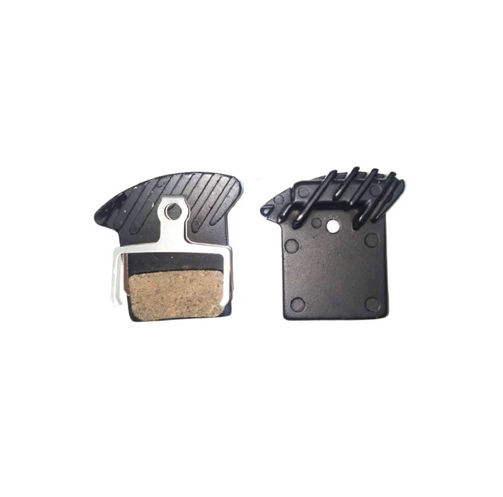 NUTT Hydraulic Brake | Cooling Fin Brake Pads (Front and Rear)